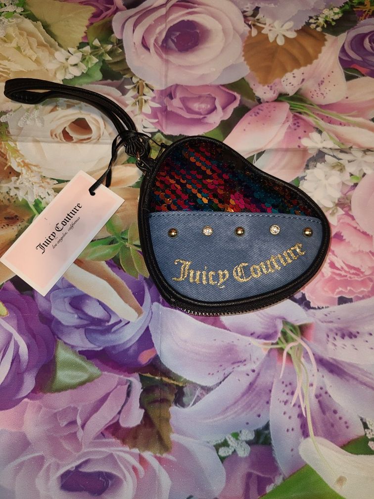 Nwt juicy couture wristlet purse bag new
