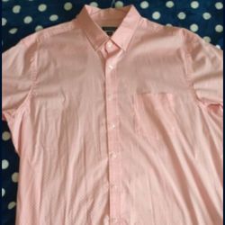 XL Men's Pink 🩷 Shirt/Camisa De Hombre XL