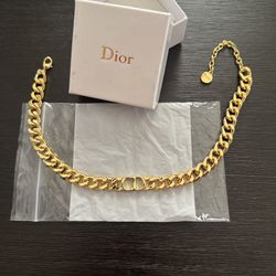 Dior Gold Choker