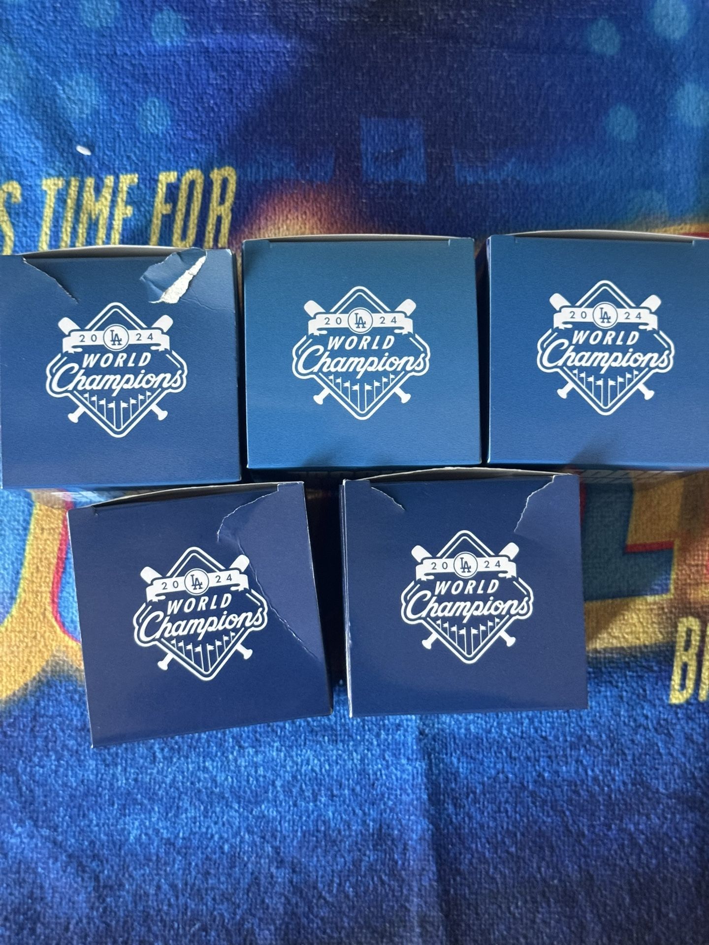 Ohtani Kershaw Freeman Mookie Teoscar World Series Rings 2024