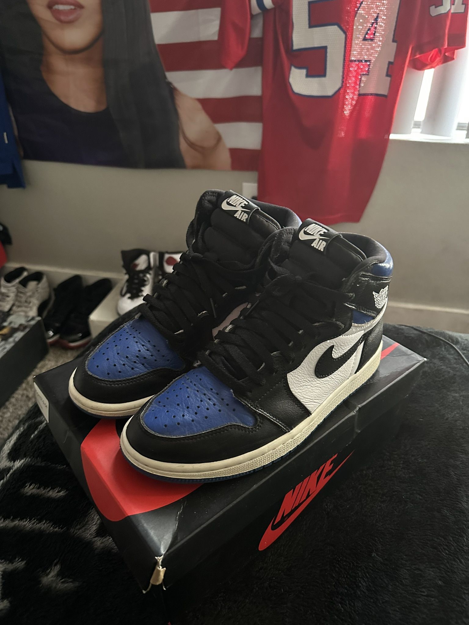 Royal Toe Jordan 1s