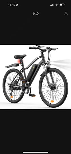 Brand new in box Electric Bike, 750W Peak Motor, 60 Mile 20MPH, 26'' Tires, Removable Battery, Shock Absorber, Commuting Electric Bike for Adults