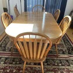 Wooden Dining Table Set