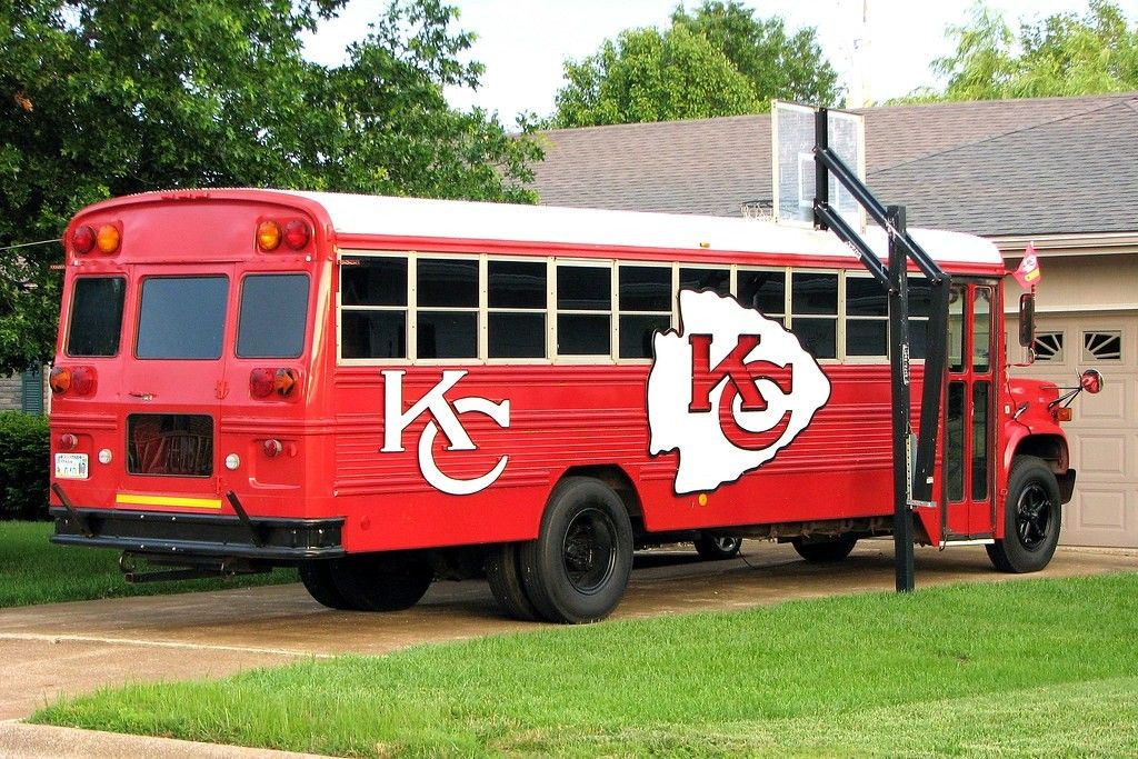 Kansas City Chiefs Party Bus
