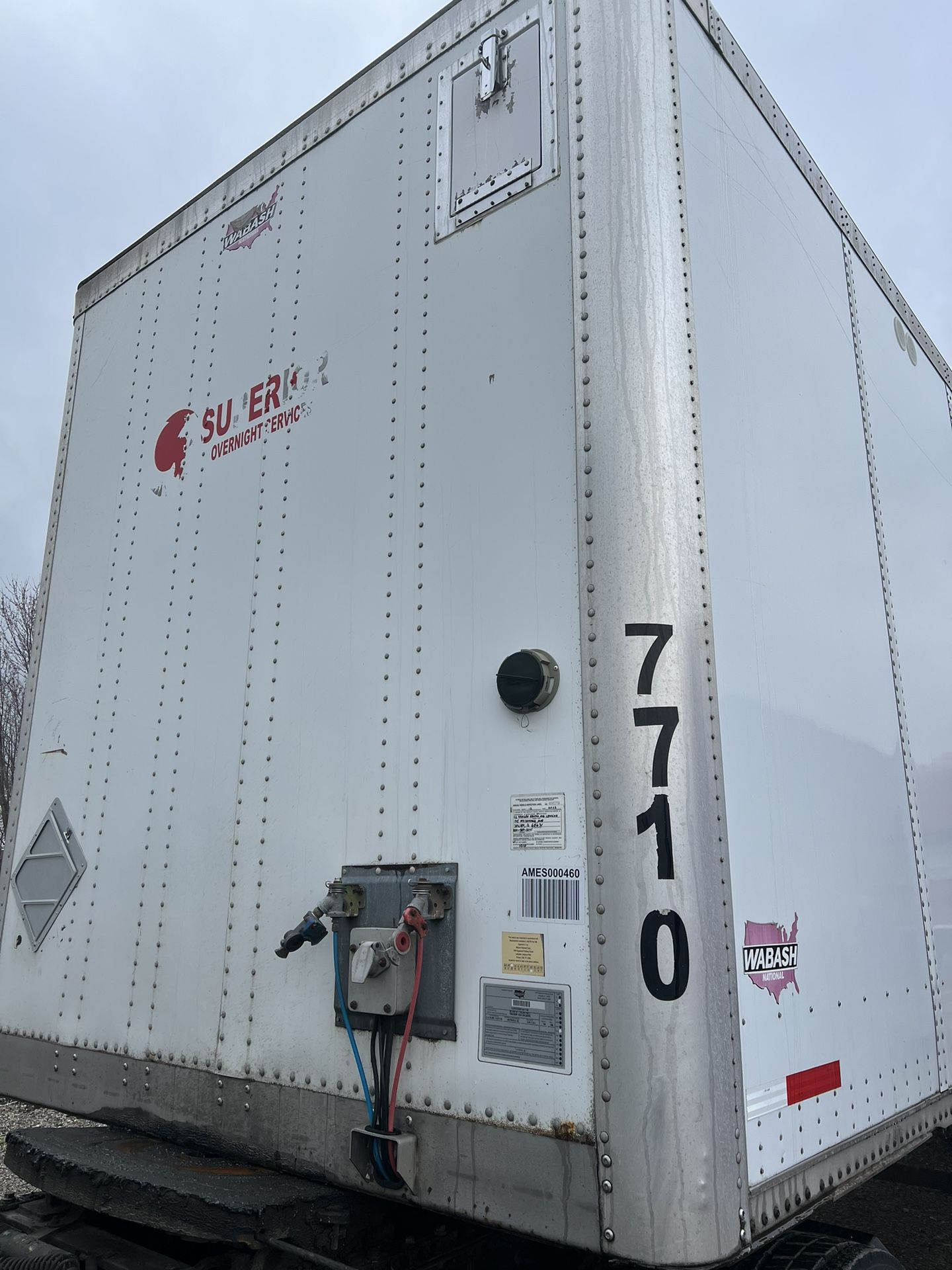 SEMI Trailer Wabash 2014