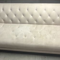 Tufted Fabric Sofa