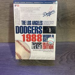 Los Angeles Dodgers 1988 World Series 