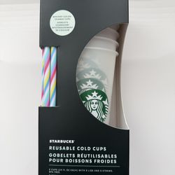 New Starbucks Color Changing Cold Cups