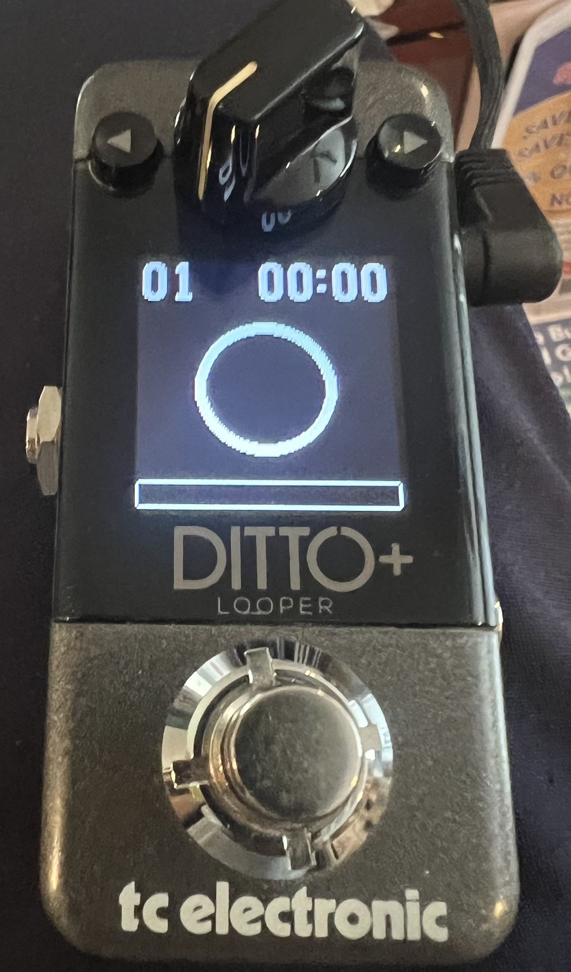 Guitar Bass Guitar Looper Pedal Looper TC Electronic Ditto Plus Looper Guitar Sampler Pedal Mint