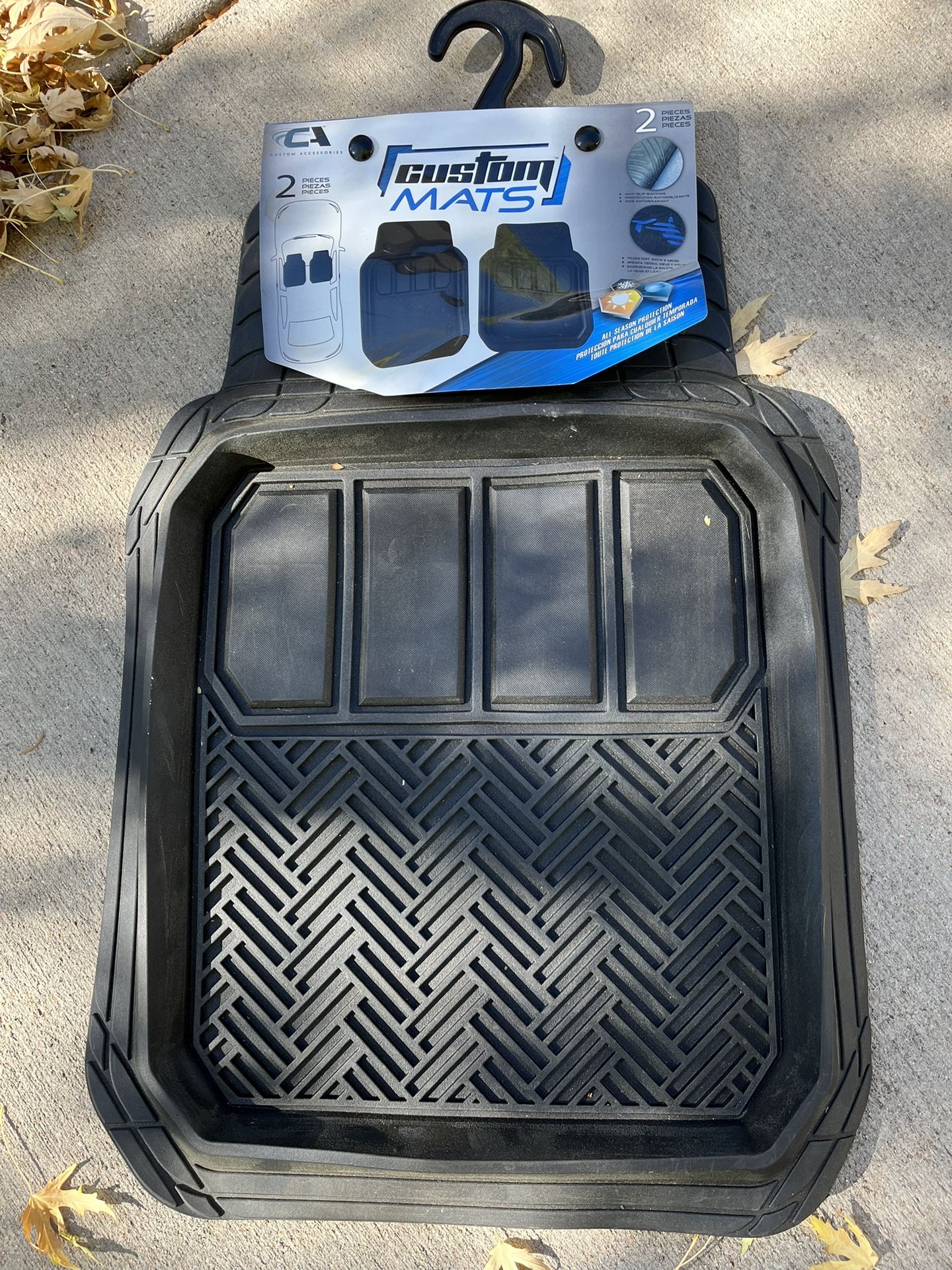 Deep New Rubber Front Seat Car Mats