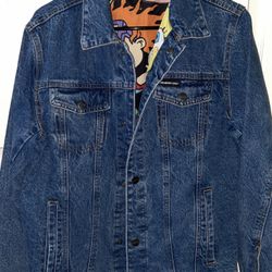 Members Only Reversible Jean Jacket