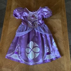 Size 5 princess Sophia Kids costume