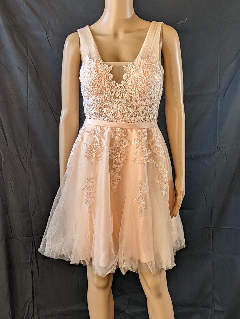 Pearl Pink Short Dress