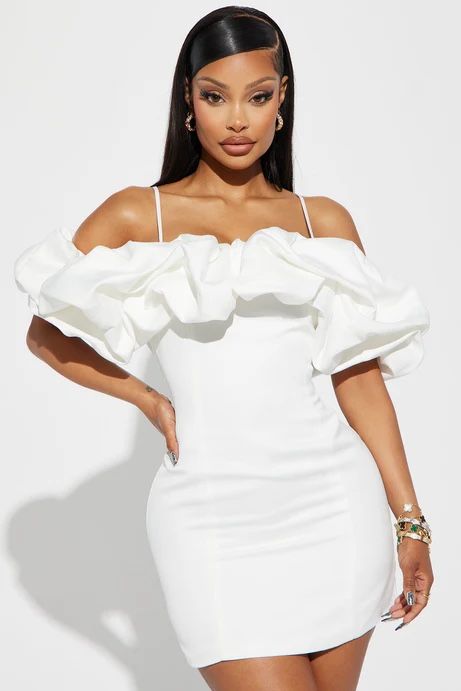 Lola White Mini Dress