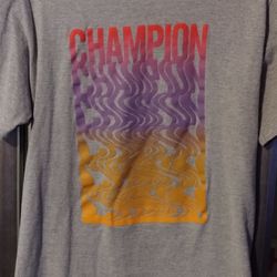 Women's Champion multi color logo t-shirt