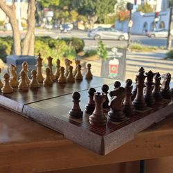 Chess set folding brand new in box