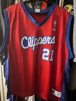 Vintage champion clippers jersey men’s large