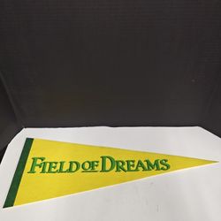 Vintage Field Of Dreams Movie Souvenir Felt Pennant Collectible Mancave Decor