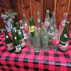 Vintage Pop Bottles