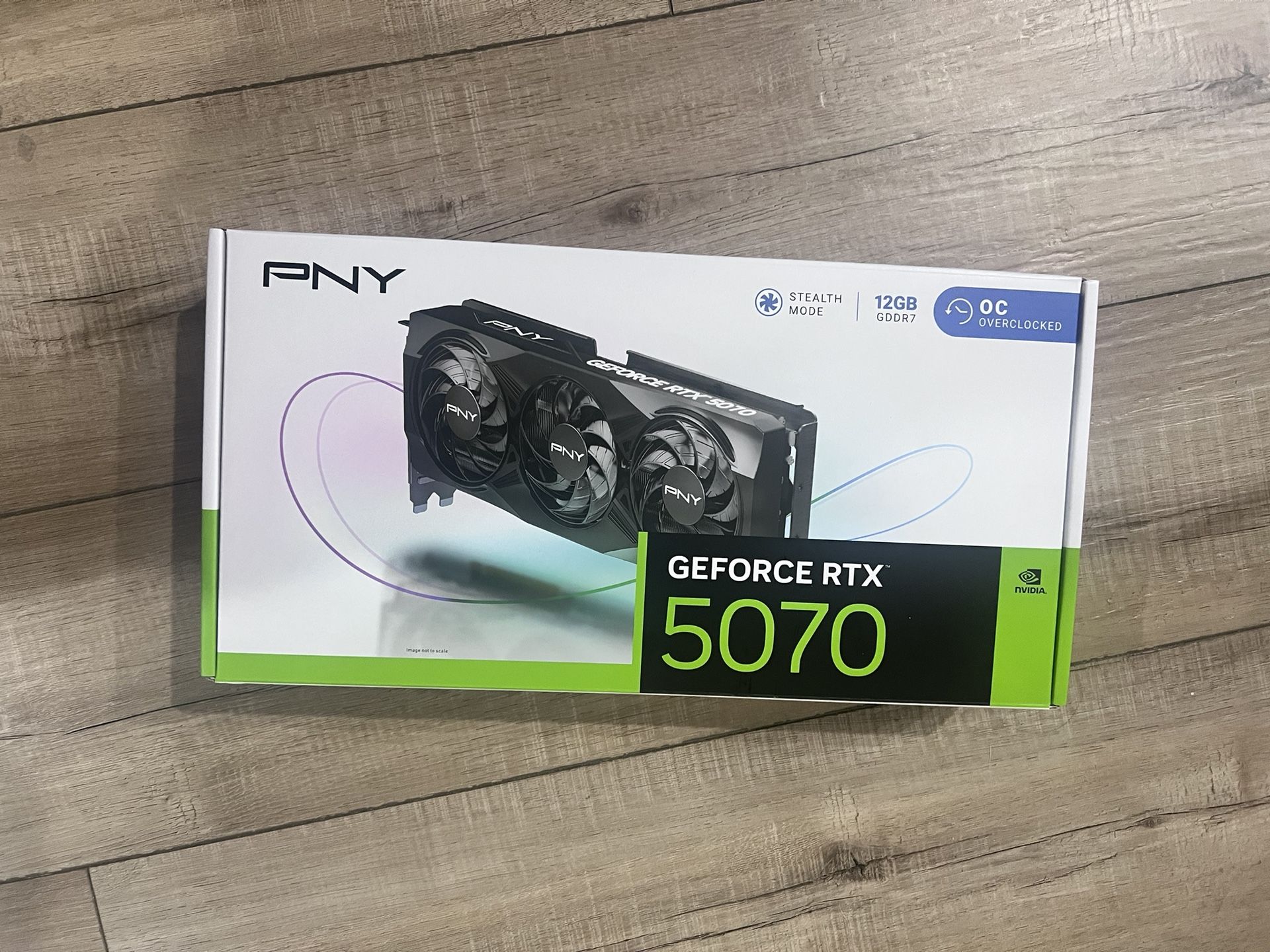 PNY RTX 5070 OC Edition Black