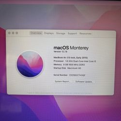 MacBook Air 13” 2015