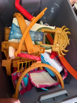 Bucket of toys