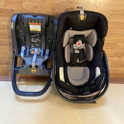 stroller and baby carrier