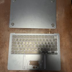 OEM Original  MacBook Air 13” M2 2022 case Keyboard+battery+bottom Used