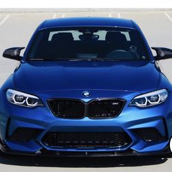 3D STYLE CARBON FIBER FRONT LIP - BMW F87 M2C