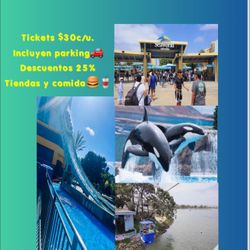 Tickets 🎫 $30 c/u.