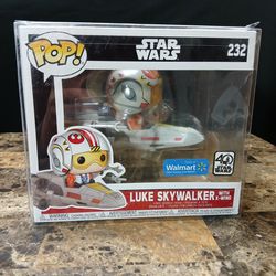 Funko Pop! Deluxe: Star Wars - Luke Skywalker with X-Wing - Walmart #232