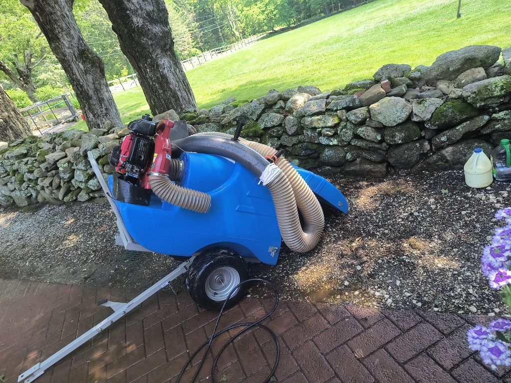 Horse Manure Vacuum Tow Behind