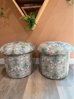 Unique storage stools