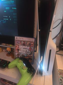 Ps5 slim disk and tv 55 inch  $800 both