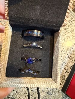 Silver 925 Ring set size 12