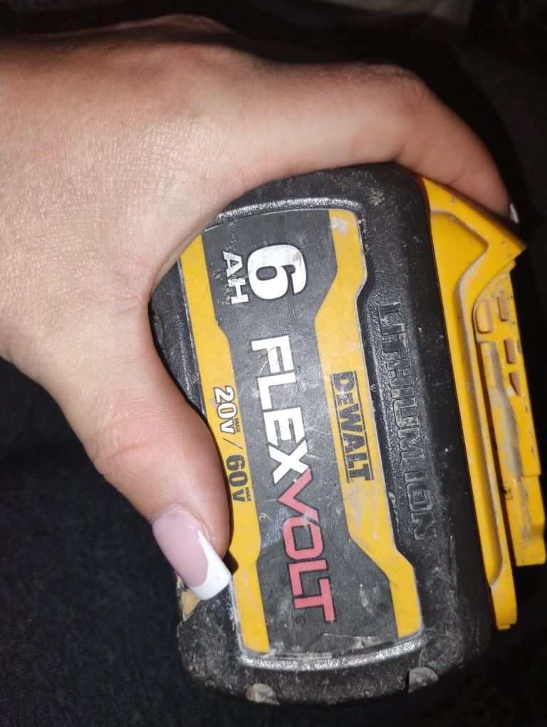DeWalt Flex Volt 6ah Battery