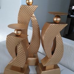 Big Metal Candel Holder 