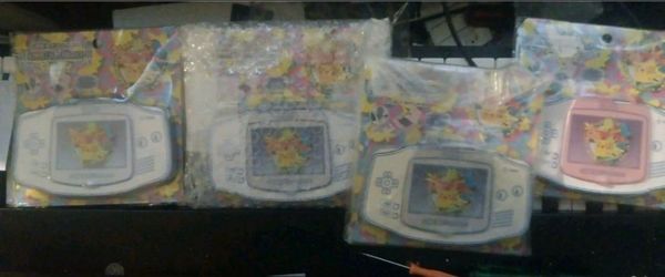 Pokemon channel screen cover for GBA