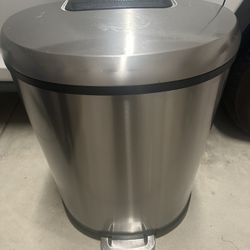 Stainless Steel Trash can 