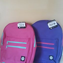 2 Brand New girls backpacks with supplies in both bags $5 each