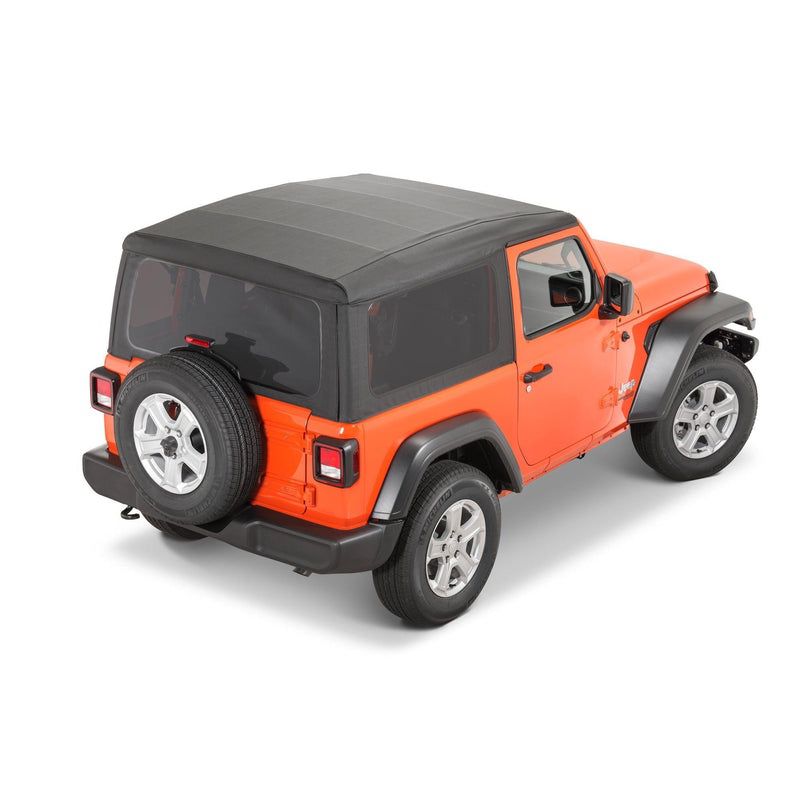 Jeep Wrangler (2 door model only) Genius Mopar Soft Top - fits 2018-2024 JL Wrangler