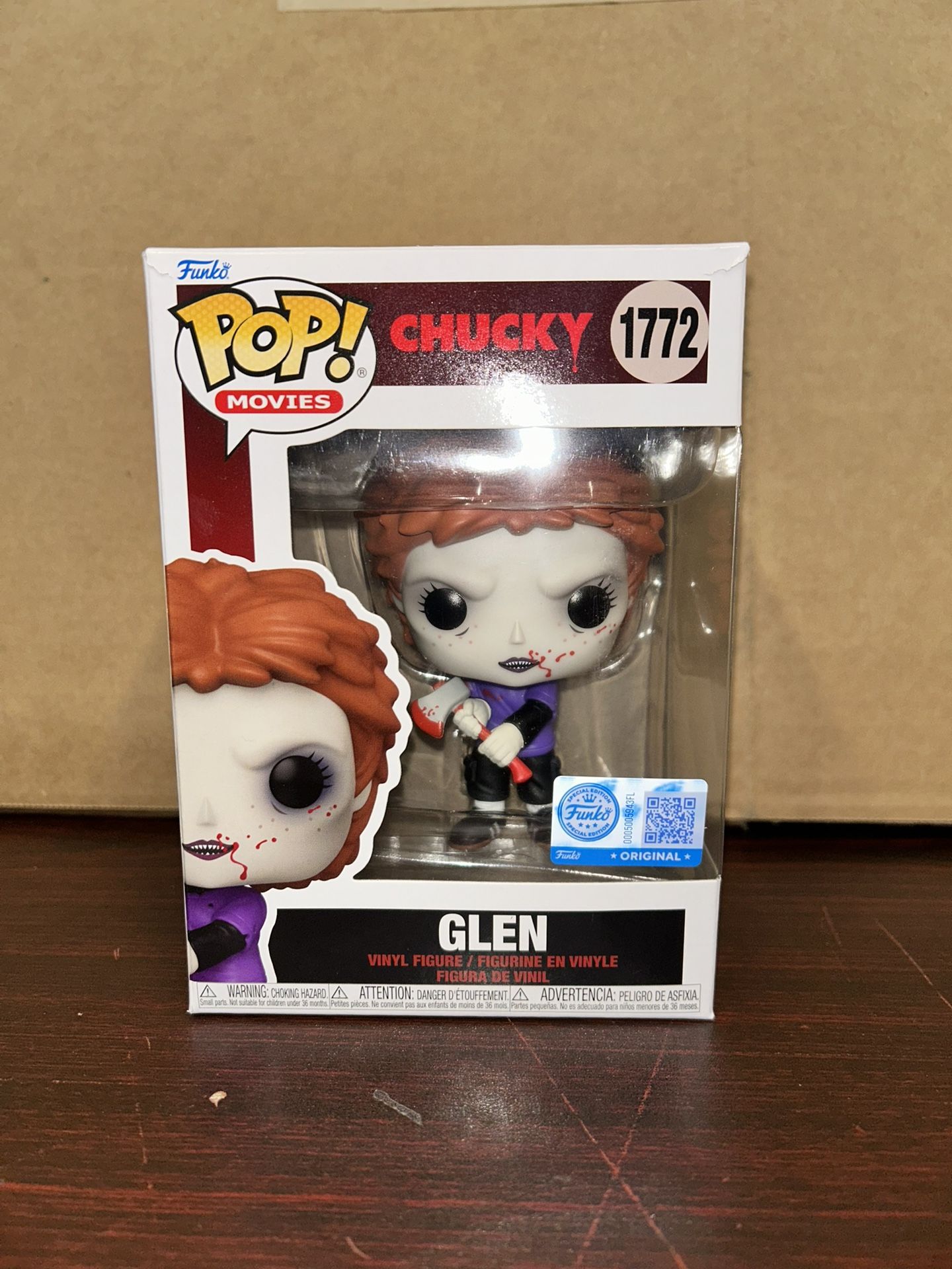 Funko Pop Glen Chucky #1772 Unreleased