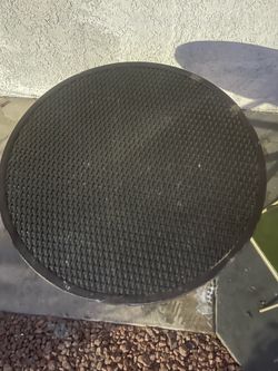 Black table and chairs