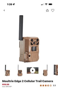 3 New Trail Cameras