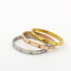 Paola Trio Gold Plated Bracelet – Elegant 3-Strand Design, Stylish & Timeless Jewelry