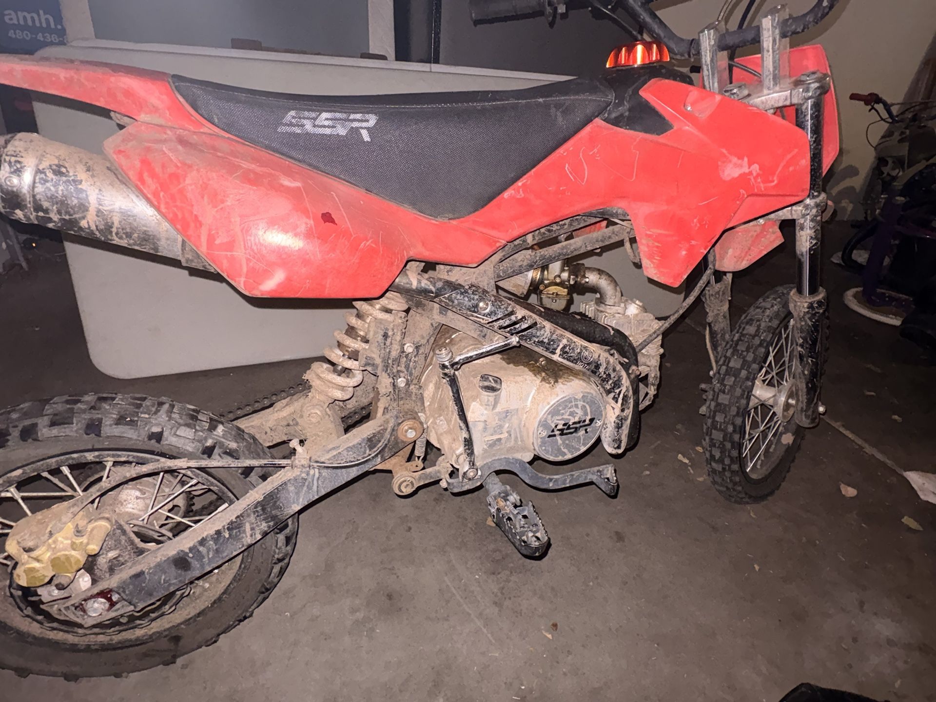 SSR 125cc Manual With Out A Clutch / SSR 100cc Automatic