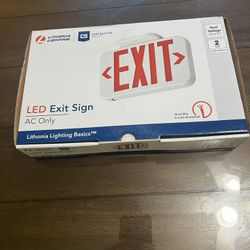 Led Exit Sign