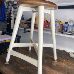 2 x Wooden Stools Pier 1 Imports