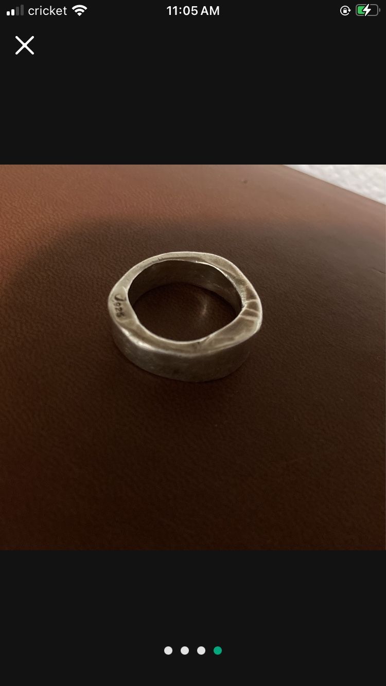 Custom Sterling Silver Ring