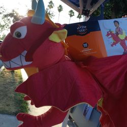 Halloween Costume  One Size Fits Most  Toddler Dragon